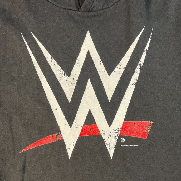 Fanatics WWE Black Pullover Hoodie Adult Size M Wrestling Logo Sweatshirt Unisex - Picture 2 of 10